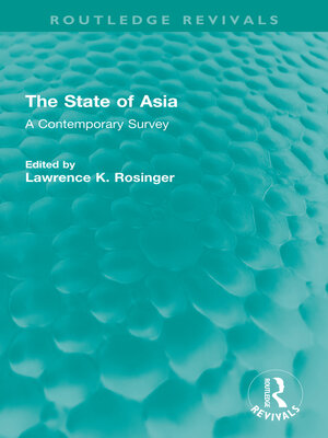 cover image of The State of Asia